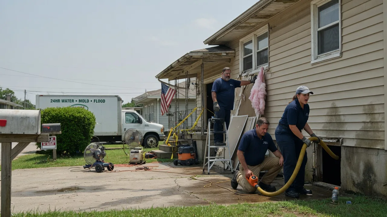 Water Damage Repair in Los Ebanos, TX near me
